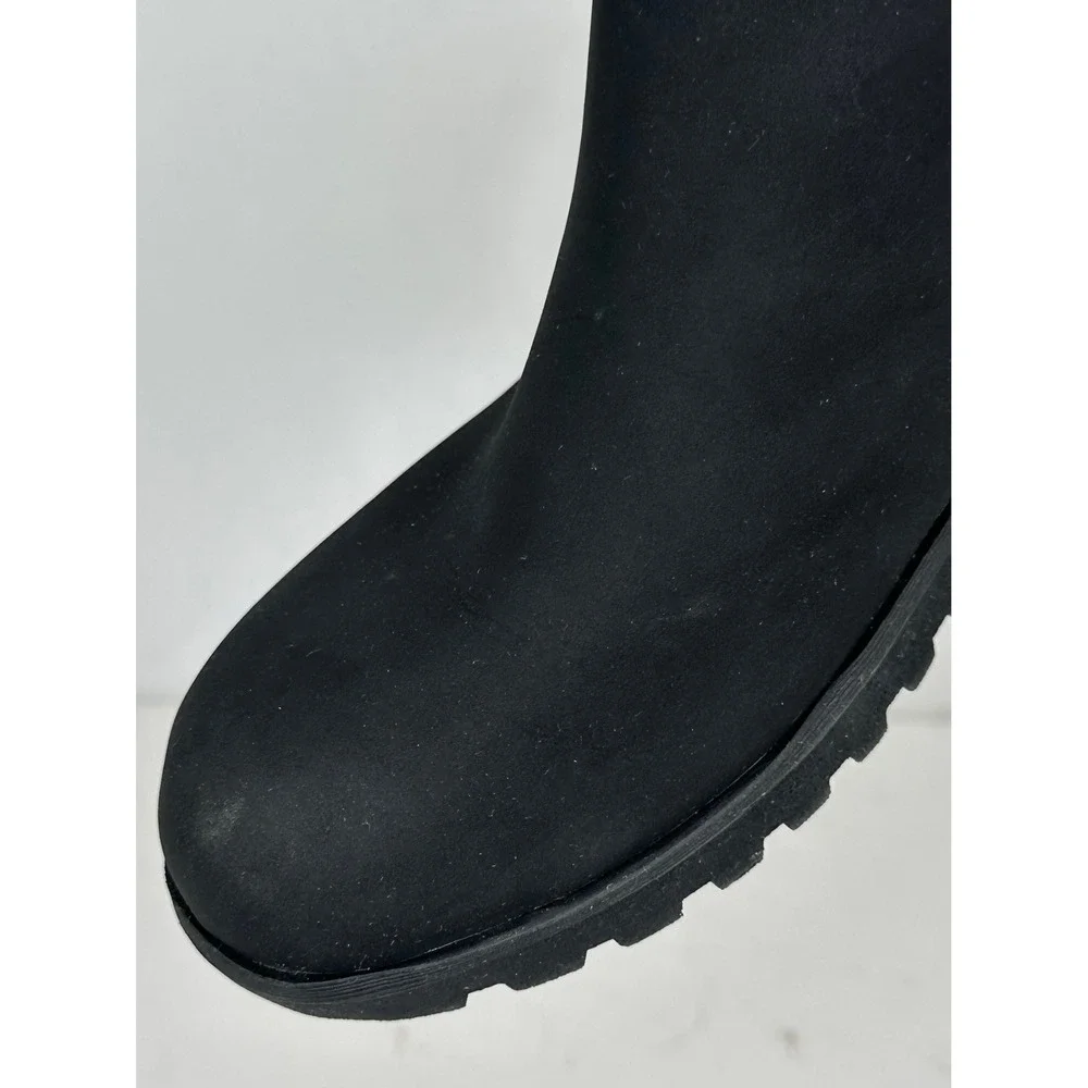 J Sport by Jambu Jenna Black Ankle Boots Memory Foam Minimalist Womens 8M